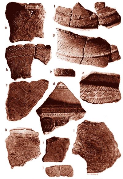 Lapita examples from different islands